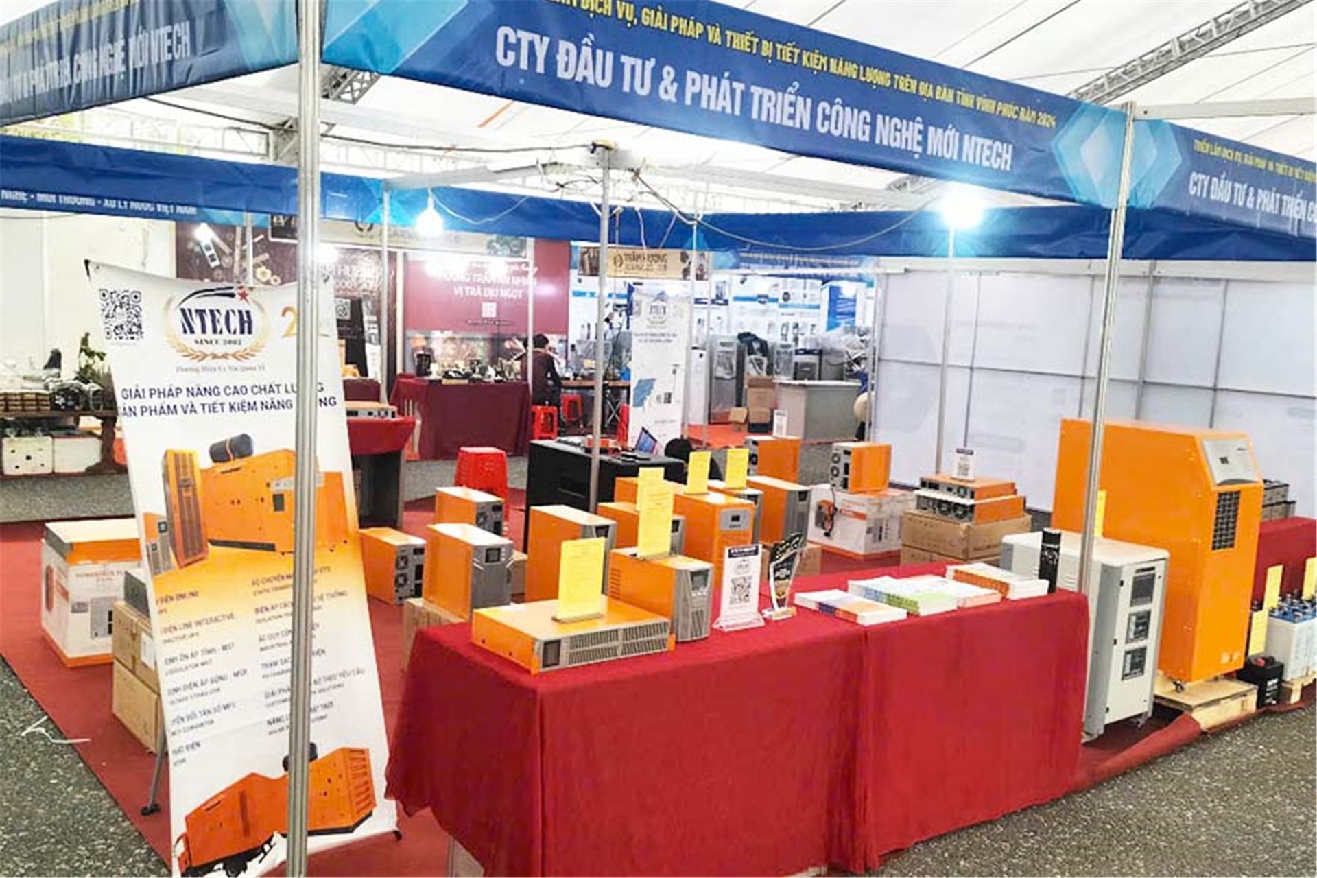 NTECH với Hội chợ Công Thương khu vực Đồng bằng sông Hồng - Vĩnh Phúc 2024