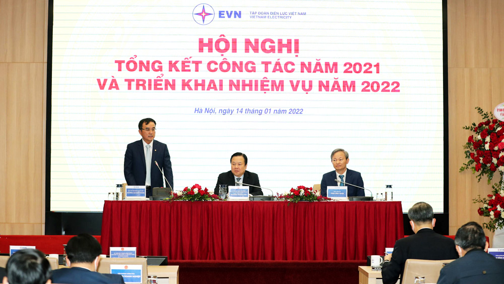 Hội nghị tổng kết năm 2021 và triển khai nhiệm vụ năm 2022 - EVN