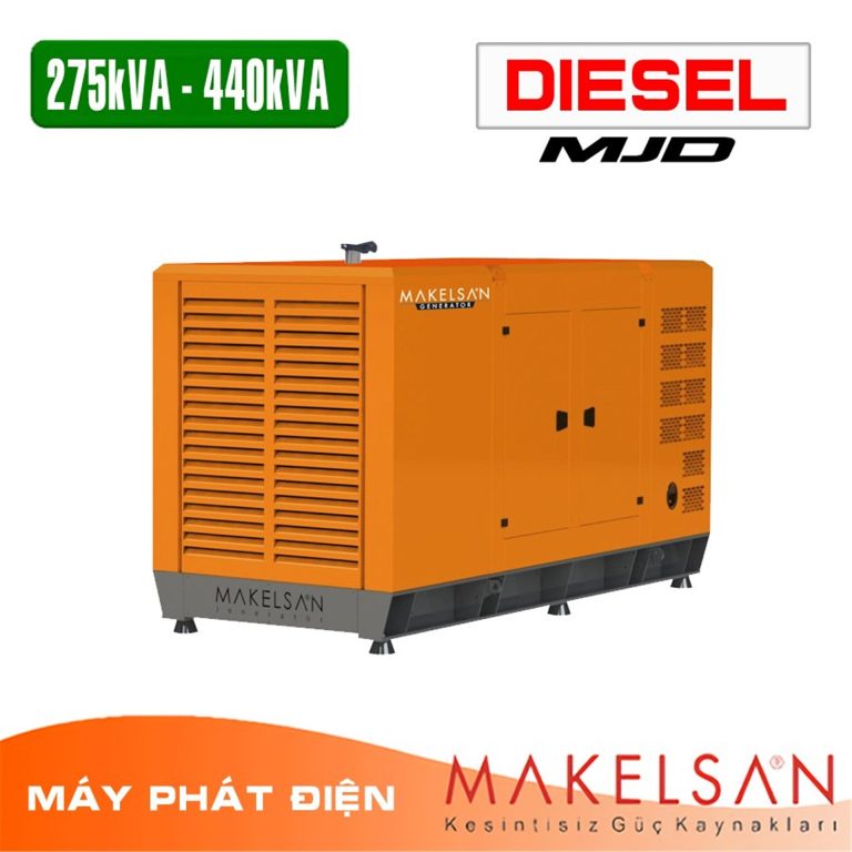 MÁY PHÁT ĐIỆN DIESEL MAKELSAN – TURKEY – SERIES MJD 22kVA-700KVA 50HZ
