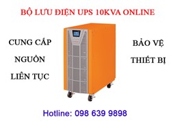 TỔNG QUAN VỀ BỘ LƯU ĐIỆN UPS 10KVA ONLINE ( PHẦN 1 )