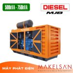 MÁY PHÁT ĐIỆN DIESEL MAKELSAN – TURKEY – SERIES MJB 500kVA-750kVA 50HZ