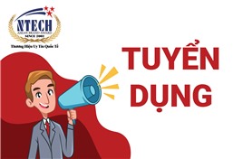 THÔNG BÁO TUYỂN DỤNG 2023 – VỊ TRÍ KỸ THUẬT VIÊN NGÀNH ĐIỆN, ĐIỆN TỬ